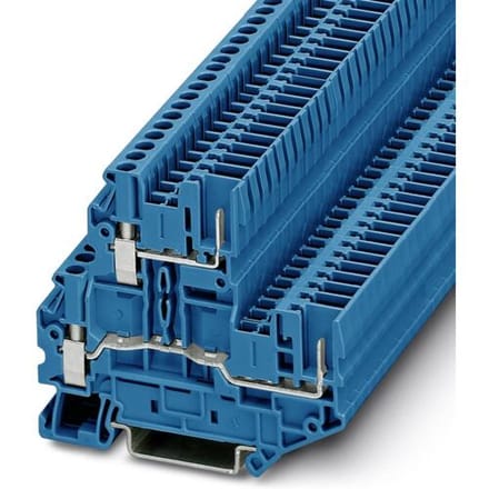 Phoenix Contact 3060364 Klem 2-etages 5.2 mm Schroeven Blauw 50 stuk(s) Piece