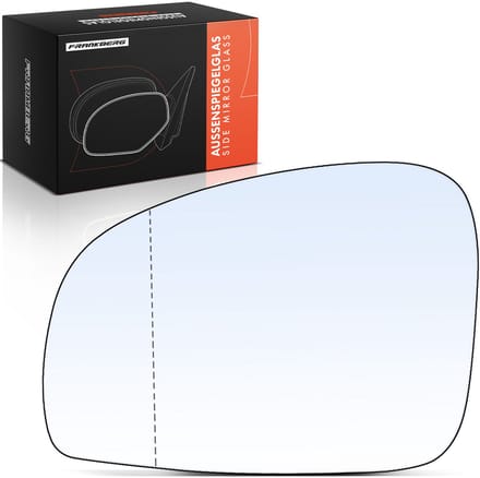 Frankberg 1x buitenspiegelglas links voor Skoda