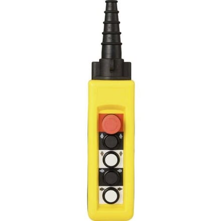 TRU COMPONENTS TC-13599172 TC-A4713 Hangknop Met NOT-AUS schakelaar 1 stuk(s)