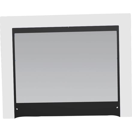 AEG voorste glas, inox, AEG, 594x470mm 140225496375