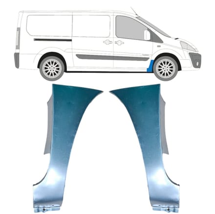 Reparatiepaneel voorspatbord voor Citroen Jumpy 2007-2016 / Links / Rechts