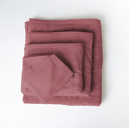 Linolux Badlaken Home Plum 70x140