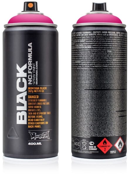 Montana BLACK TR4000 Mage spuitbus 400ml