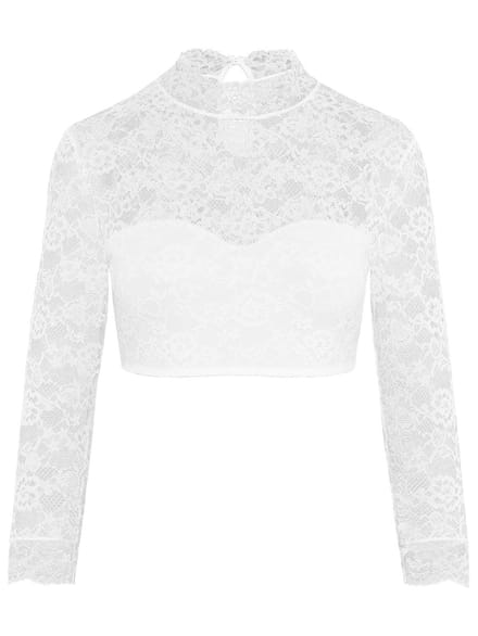 Dirndlblouse 3/4-mouwen Wiesn-Zauber
