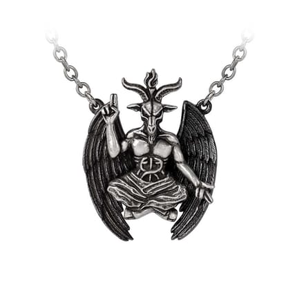 Alchemy - Personal Baphomet Ketting - Zilverkleurig