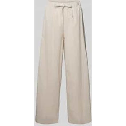 loose fit wijdte broek van puur katoen model 'AUGUSTA'