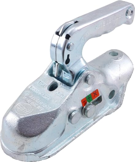 Koppeling - Geremd - 3000KG - Albe - Rond 46 - Aanhangwagen koppeling - Aanhanger