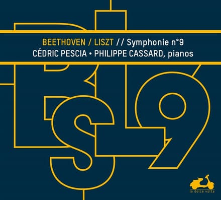Cedric Pescia Philippe Cassard - Beethoven Symphony No. 9 Transcribe (CD)