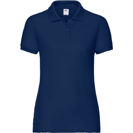 Fruit of the Loom Dames/Dames Lady Fit 65/35 Poloshirt (Marine)