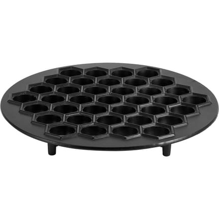 37 Gaten Dumpling Vorm Aluminiumlegering Ravioli Maker Bakvormen Gebak Keukenaccessoires black