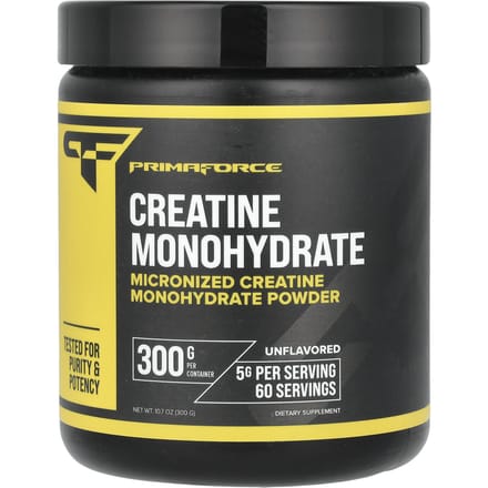 Primaforce, Monohydrate de Créatine, Non aromatisé, 10,7 oz (300 grammes)