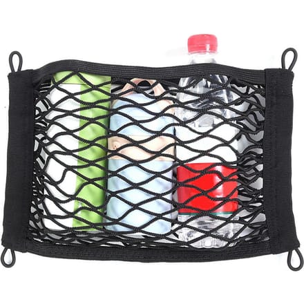 Auto Kofferbak Zijde Cargo Bagage Elastisch Opbergnet Gaasvak Organizer gray