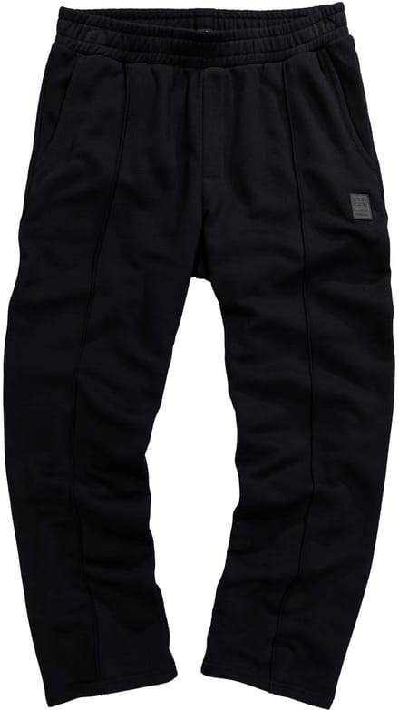 STHUGE - Heren - Sweatpants elastische tailleband Relaxed Fit - Zwart - Maat 5XL