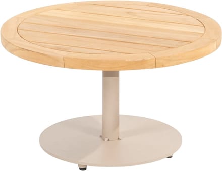 4 Seasons Outdoor Volta Teak Salontafel Latte - Ø60 cm