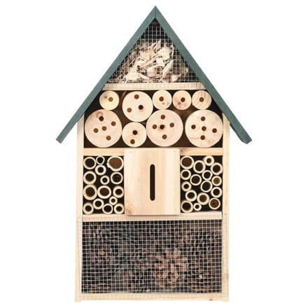 vidaXL - Insectenhotel - 30x10x48 - cm - vurenhout