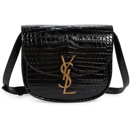 Saint Laurent Kaia Croco Schoudertas