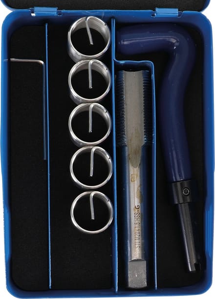 BGS Schroefdraad reparatieset M20 x 1,5 7 delig