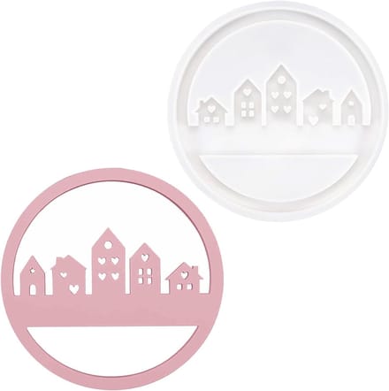 Siliconen Gietmallen voor Huizen, Ideaal voor Zeep, Gips en Epoxy Resin Creaties