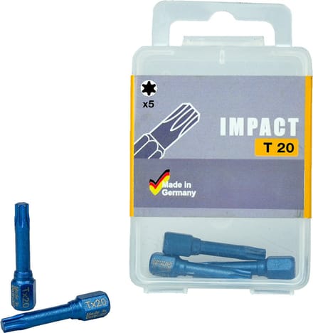 Wovar Impact bit TX 20 Industriële kwaliteit | Doos 5 stuks