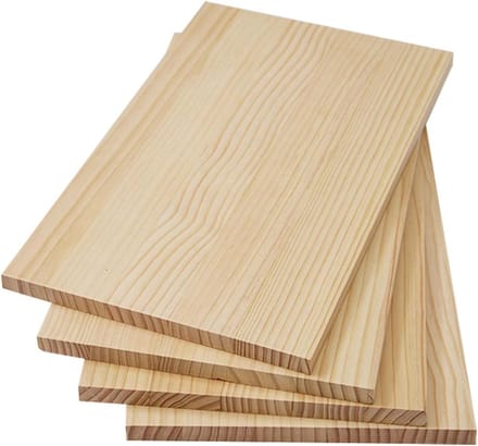 Houten Plank - Onbewerkte Planken - Doe-het-zelf Projecten - Vochtbestendig Ontwerp - 100x40 Cm - Lichtgeel