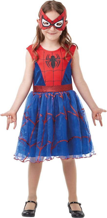 Rubies - Spider girl Deluxe kostuum (5-6 jaar)