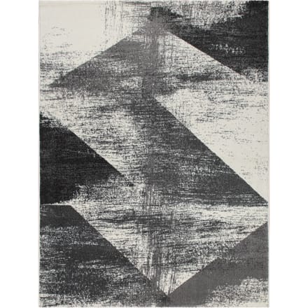Modern tapijt Merano antraciet 80x150 cm
