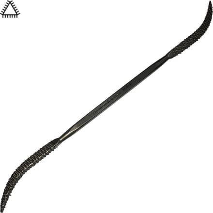 Corradi - Staartrasp voor hout - Lengte 190 mm - Driehoek
