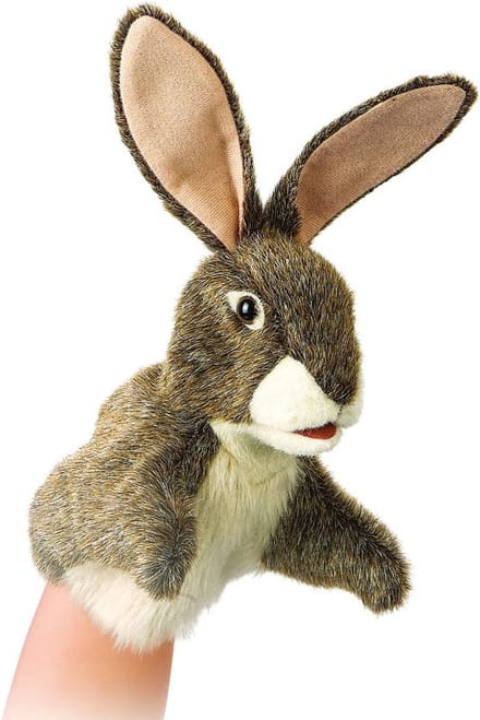 Zachte Pluchen Handpop Konijn voor Kinderen