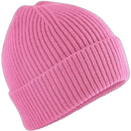 Kids Fashion Beanie - True Pink - 3-8 YRS