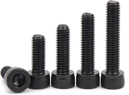 12.9 Grade Legering Staal Hex Socket Cap Machine Schroeven M5×55mm - 20 stuks