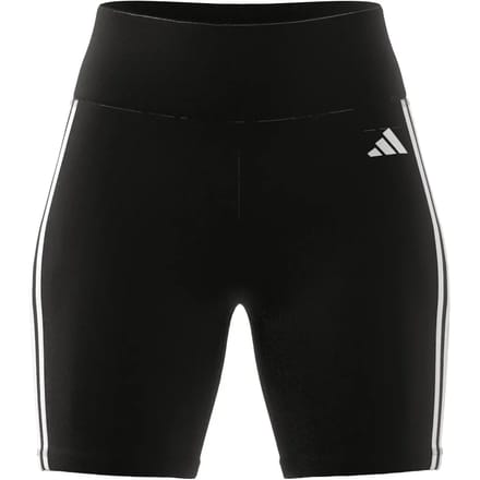 adidas Performance Training Essentials 3-Stripes High-Waisted Korte Legging - Dames - Zwart- XS