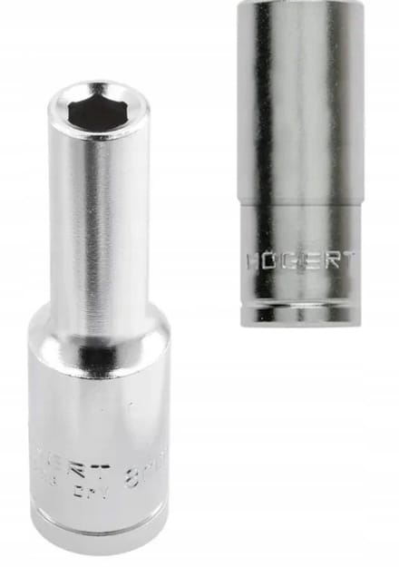 Hoegert 1/2" Dopsleutel 10 mm Lang CrV