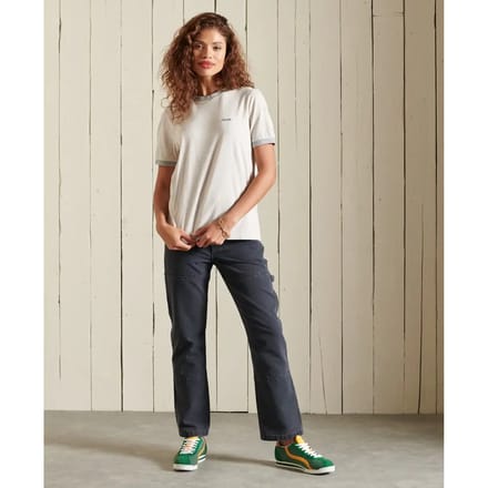 Superdry High Rise Carpenter Broek Blauw 30 / 32 Vrouw