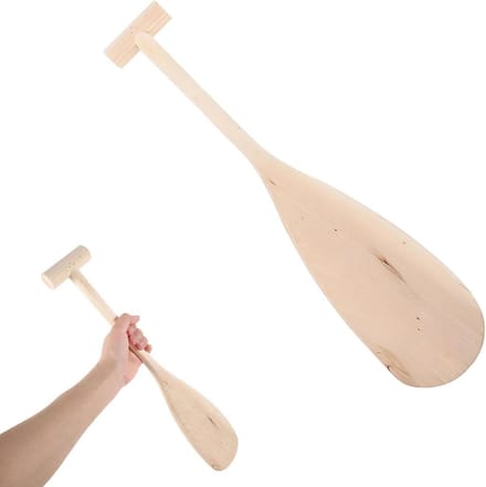 Kinder Peddel - Kano Peddel - Waterplezier - Ergonomisch Ontwerp - 50 cm - Houtkleur