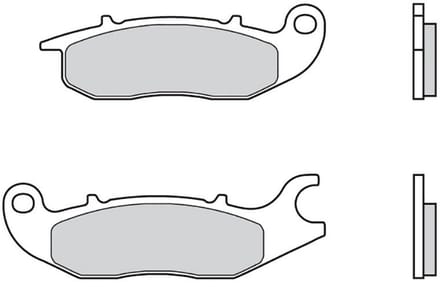 Brembo 07ho5606 Organische Remblokken Zilver