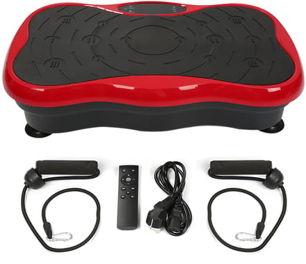 PIPIPOXER-Trilplaat Tril Fitness Bluetooth LCD Training Oefenplatform-Rood