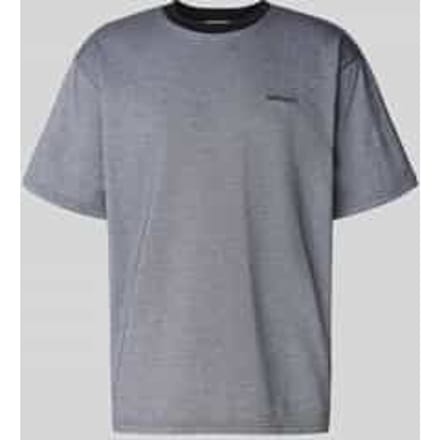T-shirt met labelstitching