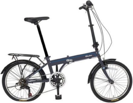 Wheelerz Vouwfiets - Fiets - 6 versnellingen - Antraciet - 20 Inch