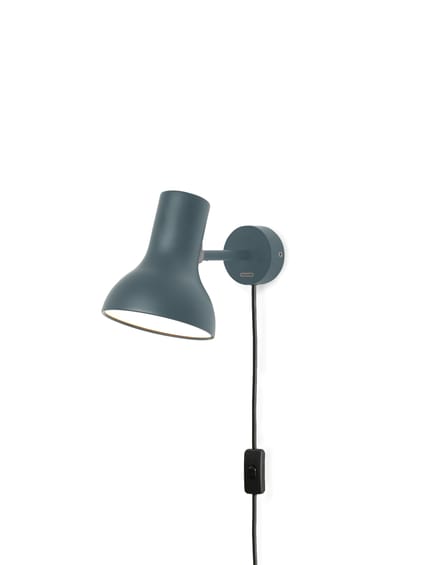 Anglepoise Type 75™ Mini Wandlamp - slate grey - met kabel