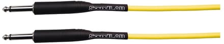 SoundLAB Premium 6,35mm Jack mono gitaar kabel - geel - 6 meter