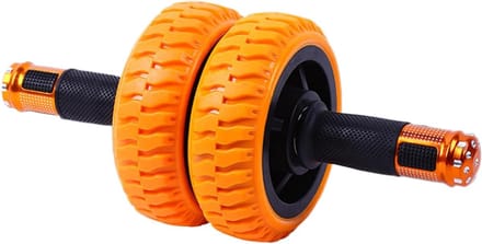 Ab Wheel - Buikspierroller - Core Training - Afwijkingsreducerend ontwerp - 6 inch - Zwart
