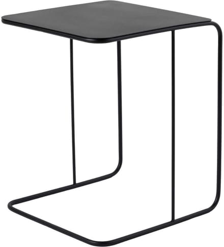 CALICOSY - Bijzettafel met metalen blad H46 cm - OWEN