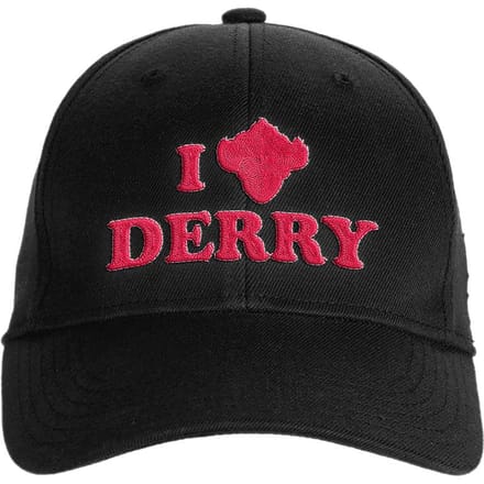 IT - Welcome To Derry I Heart Derry Embroidered Baseball Cap - Black