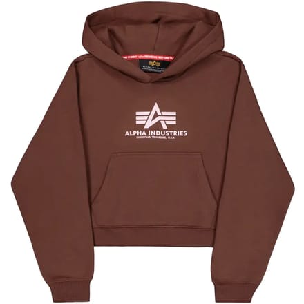 Dames Hoodie Alpha Industries Basic Big Logo