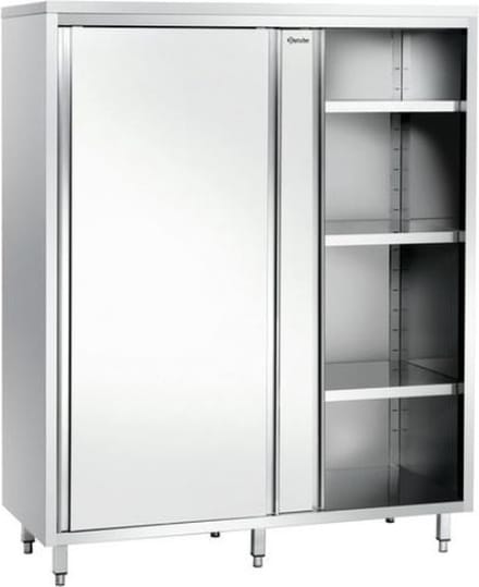 Servieskast 600 | 140cm breed | 2SD | RVS | Bartscher | 398140