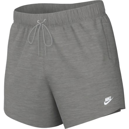 Korte broek met labelstitching en elastische band
