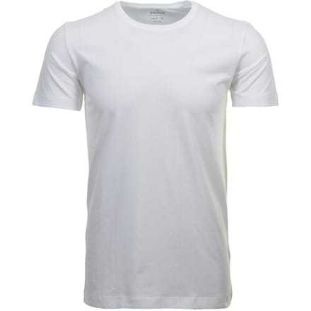 Ragman T-Shirt Fine Single Jersey Round Neck 2Pack Body Fit Wit / male