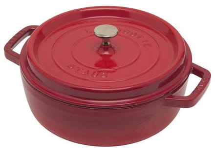 Staub Braadpan Gietijzer Rood Ø 26 cm
