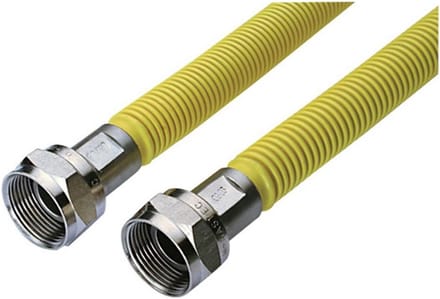 RAM gasslang Ecoflex, M24/1.5mm, le 2m, slang RVS, wartelmoer