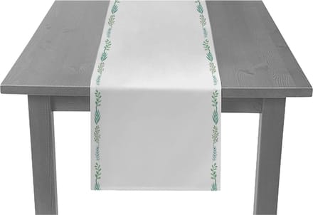 Folat - Tafelloper Natuur Wit - 240 x 35 cm